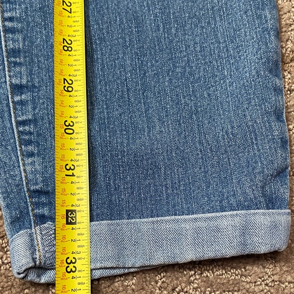 Jessica Simpson Roll Crop Skinny Women's Size 12/31 Jeans Casual - Picture 8 of 12